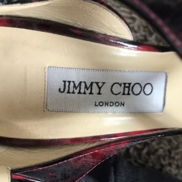 Jimmy Choo Platform Strappy Sandal - Picture 4 of 4